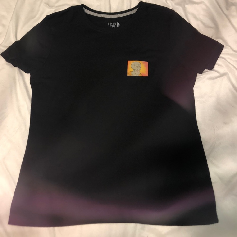 Black squidward shirt